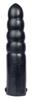 BEADSUP 19 X 4.8cm - HardToys - Black Dildos