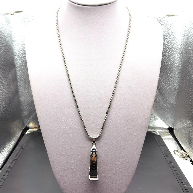 2026 Barber Shop Hair Dresser necklace Scissors Clipper Hair dryer necklace Shaver Pendant necklace Barber gift Jewellery Gift