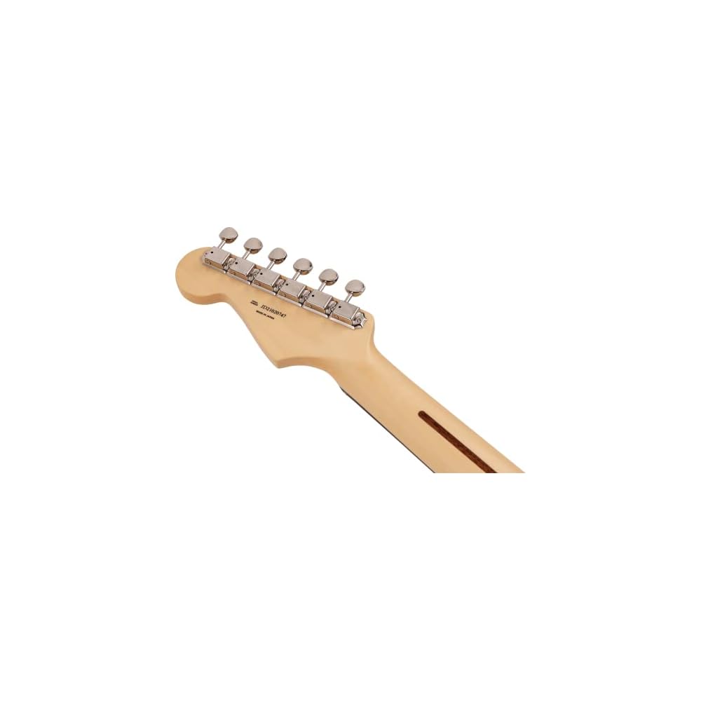 Fender Short Scale Guitar Made in Japan Junior Collection Stratocaster®, Rosewood Fingerboard, Satin Daphne Blue, with Soft Case