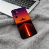Черный мягкий силиконовый чехол для телефона с изображением самолета и неба для Samsung Galaxy A73, A71, A72, A70, A53, A52, A51