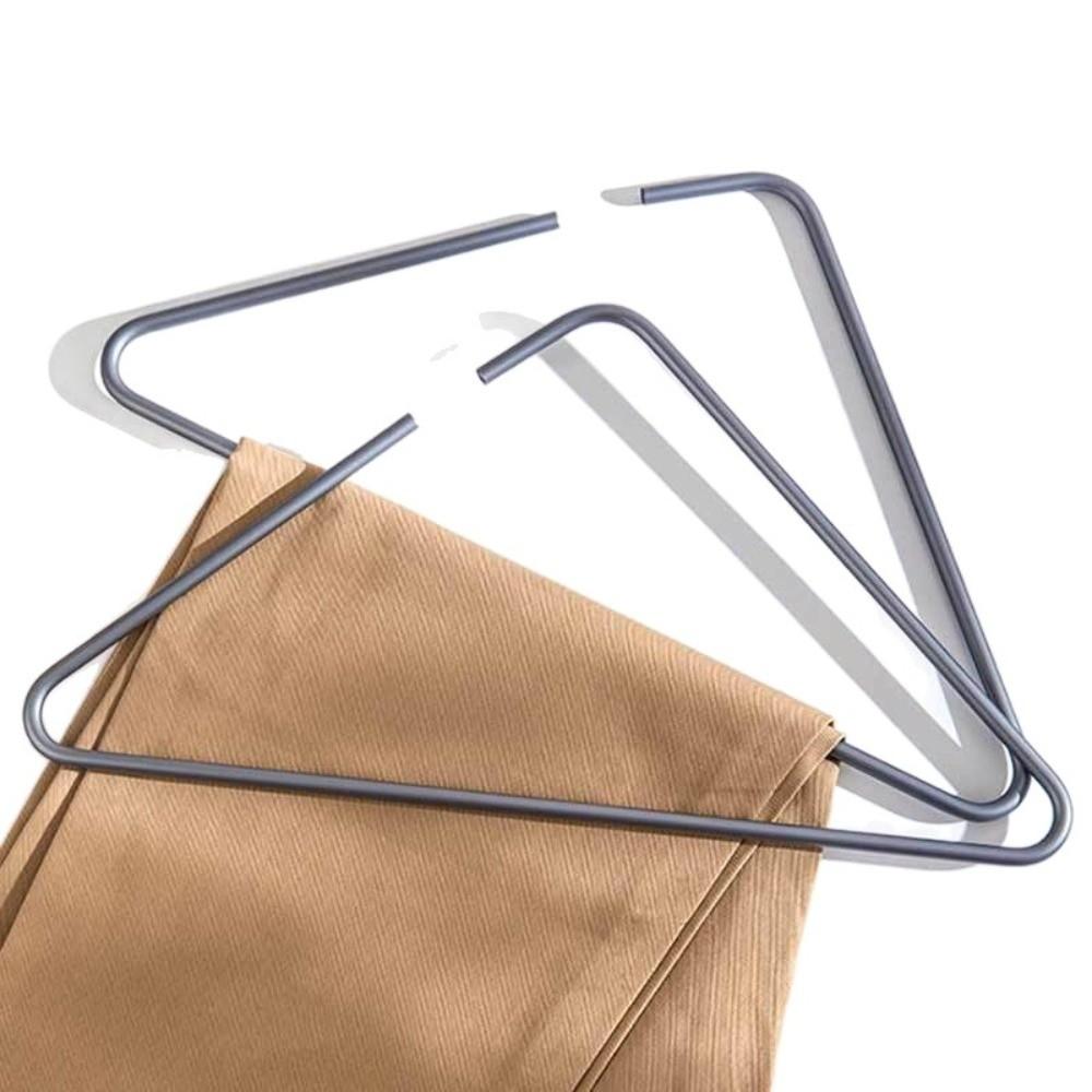 5PCS Non Slip Clothes Hangers Rust-Proof Wardrobe Hanger Modern Drying Rack Trouser Storage