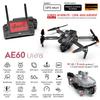 AE60 GPS Drone 8K Professional HD Camera 3-Axis Gimbal Brushless 12KM Obstacle Avoidance Large Screen FPV Fishing Airdrop Drones