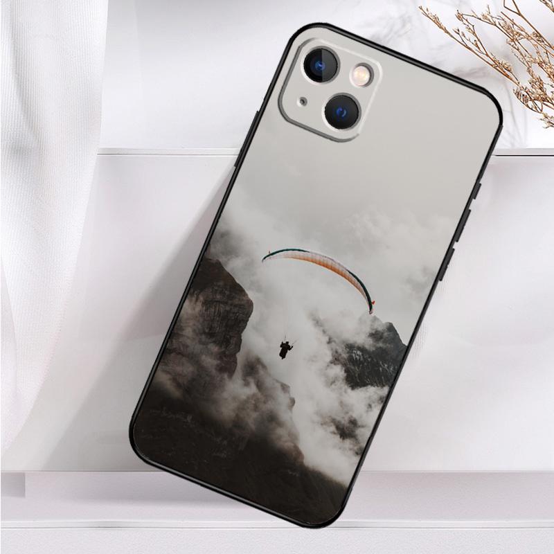 Ударопрочный чехол для парапланеризма для iPhone 17 11 14 15 16 Pro Max Plus 12 13 Mini 16e 17 Air Чехол для телефона
