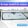 BAAW1 New 2025 Car Windshield Sun Shade Visor UV Protection Shield For BMW Performance F25 F26 F15 F16 E90 E91 E92 E60 E84 G22 G32 F13