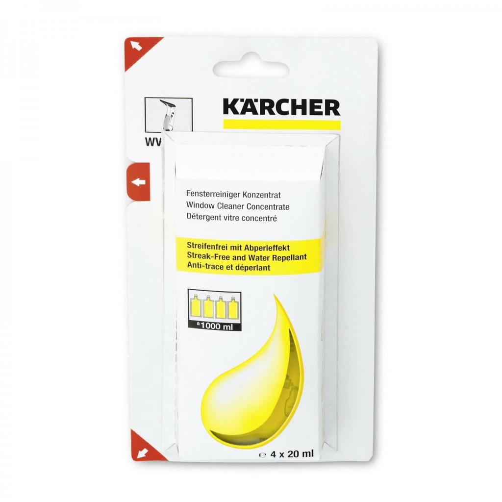 Karcher Средство для чистки стекол концентрированное Rm 503 4x20 мл