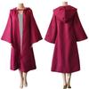 Adult Halloween Cloak Hooded Medieval Costume Witch Witchcraft Vampire Halloween Costume Wizard Cloak Robe Dress Coat
