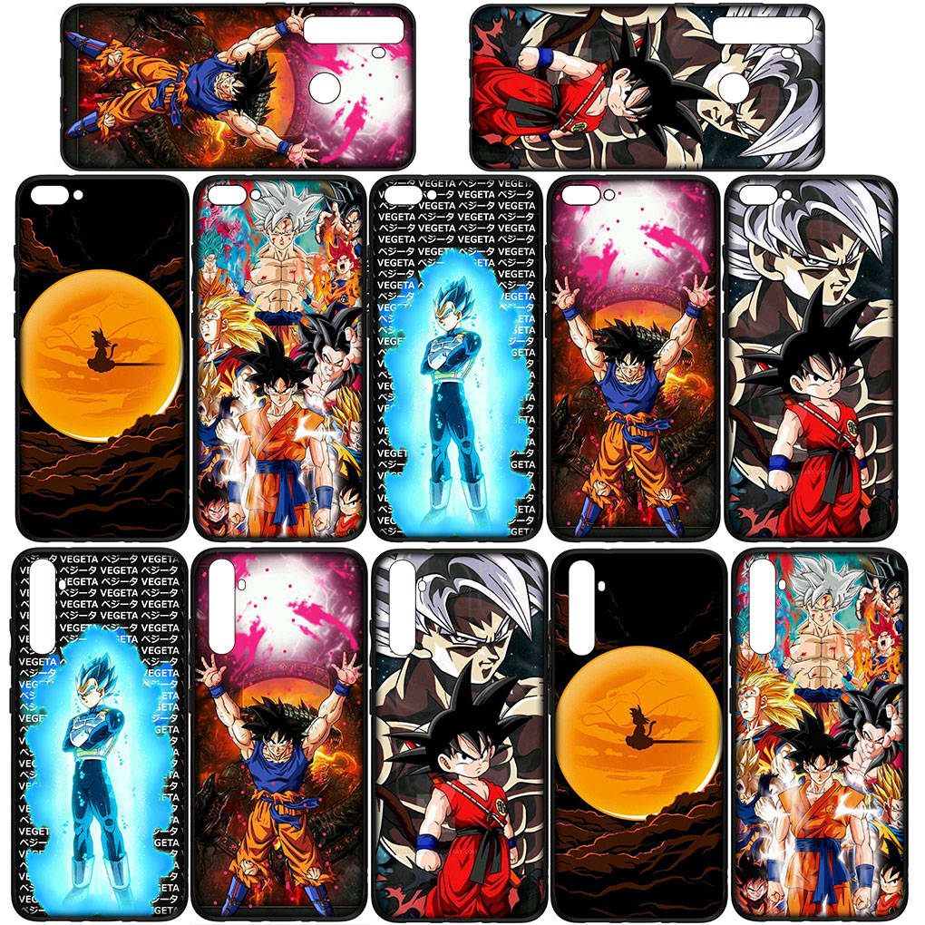 Чехол для iPhone 16 15 Xiaomi Redmi Note 14 13 12 11 Pro Max 16e Samsung Galaxy S25 S24 S23 Moto OPPO Huawei Dragon Ball DragonBall Z Goku Чехол для телефона