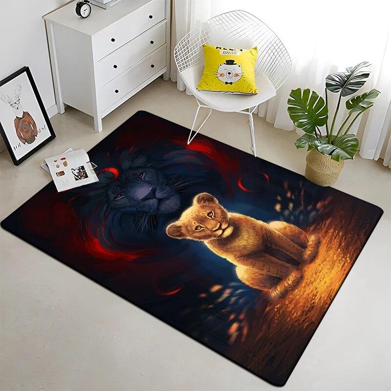 Ковер с принтом «Свирепый тигр» для гостиной, большой коврик, мягкий коврик, коврики для стульев для киберспорта, Alfombra, подарки, Прямая покупка, животное