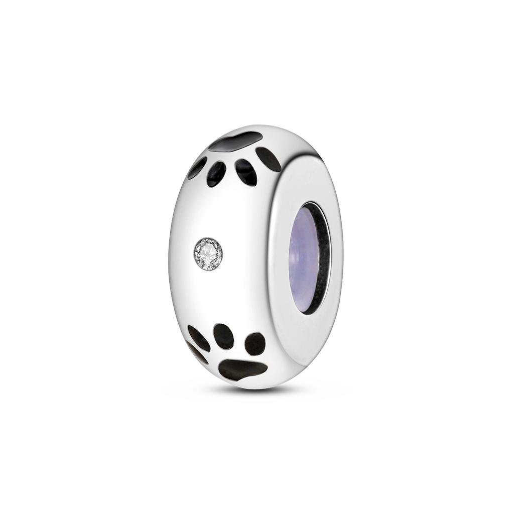 Силиконовые разделительные бусины с медным покрытием, силиконовые стопорные шармы-разделители, подходят для оригинального браслета Mula, DIY украшения