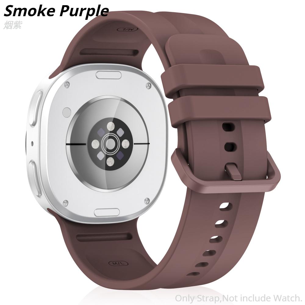 Оригинальный силиконовый ремешок для Samsung Galaxy Watch 9 44 мм 40 мм Спортивный Correa Pulseira Браслет для Galaxy Watch 9 8 Classic 46 мм Ремешок