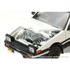 HJ64 1/64 Toyota Sprinter Trueno GT APEX (AE86) / Initial D Engine Model with Wataru Akiyama Finished Product