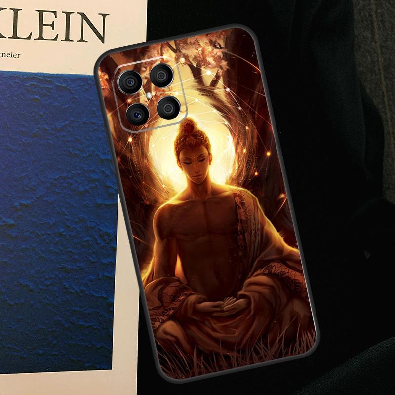 Buddha Case For Honor 200 Pro X9b X9a X8b X8a X8 X9 X9c 50 70 90 Lite Honor Magic 7 5 6 Pro Cover