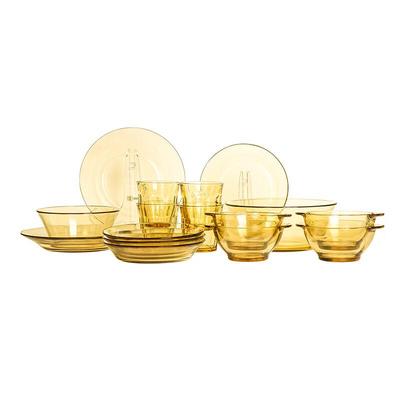 PYREX Блестящий набор стеклянной посуды на 16 предметов