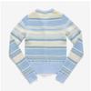 Ganni K2257 271 Striped Soft Wool Women S Knit