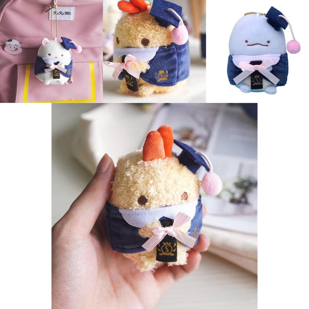 Плюшевый брелок Sumikko Gurashi на выпускной, Милая мягкая игрушка, Мягкая ткань, Стиль пингвина, Идеальный подарок