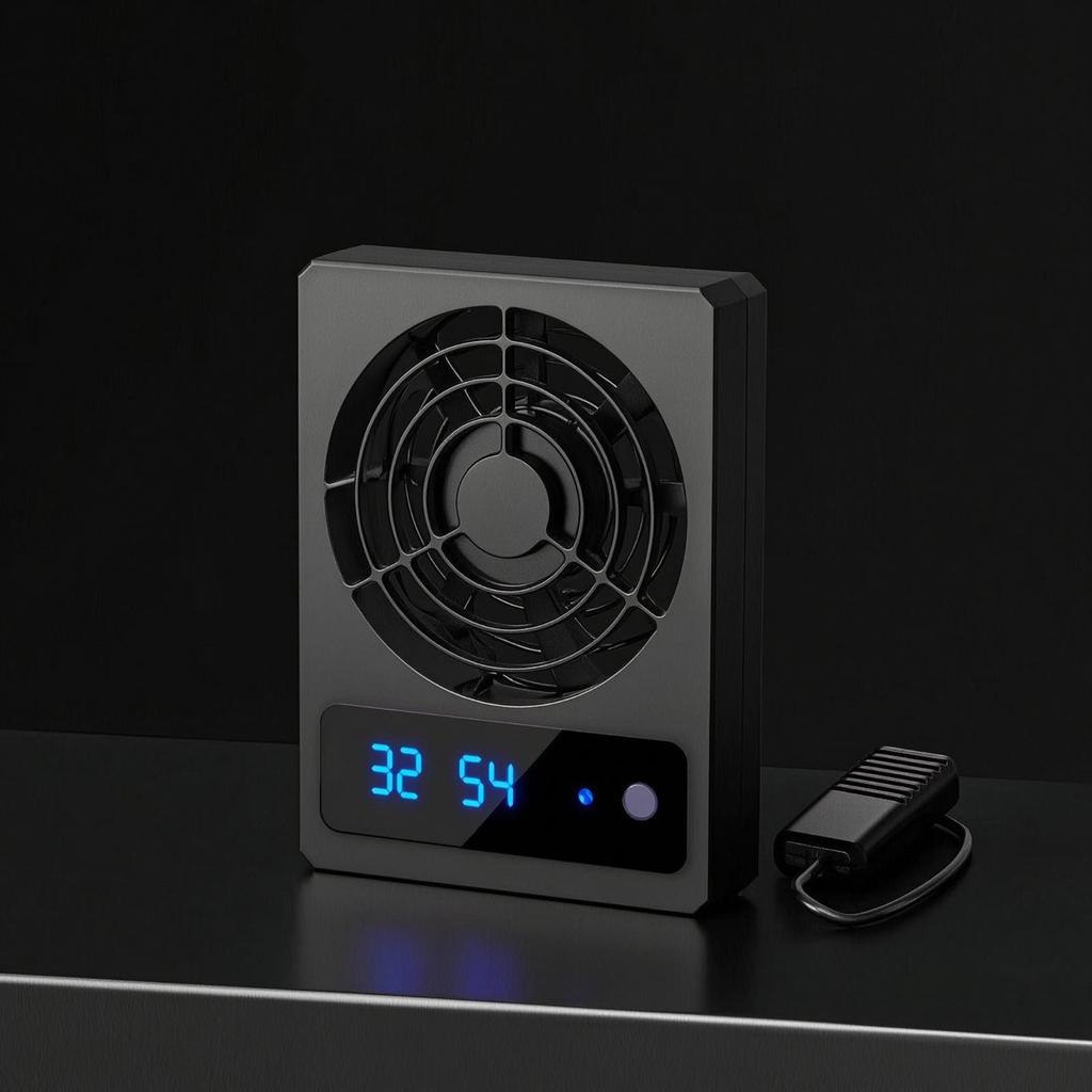 Reptile Enclosure Fan with Sensor Slim for Terrariums