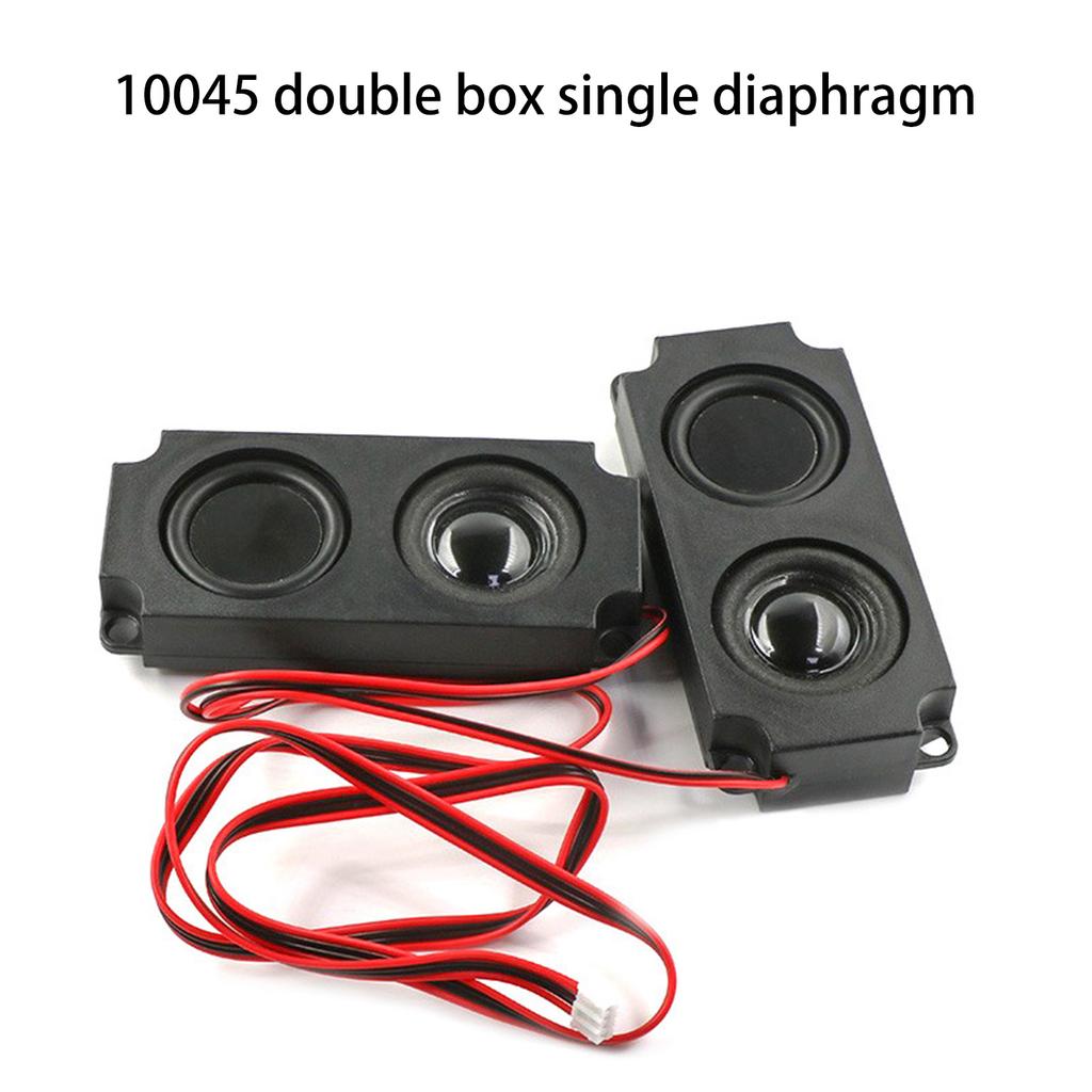 2pcs Audio Speaker Single Diaphragm Bass Computer Speaker DIY for Home Theater 10045 LED TV Speaker Audio System