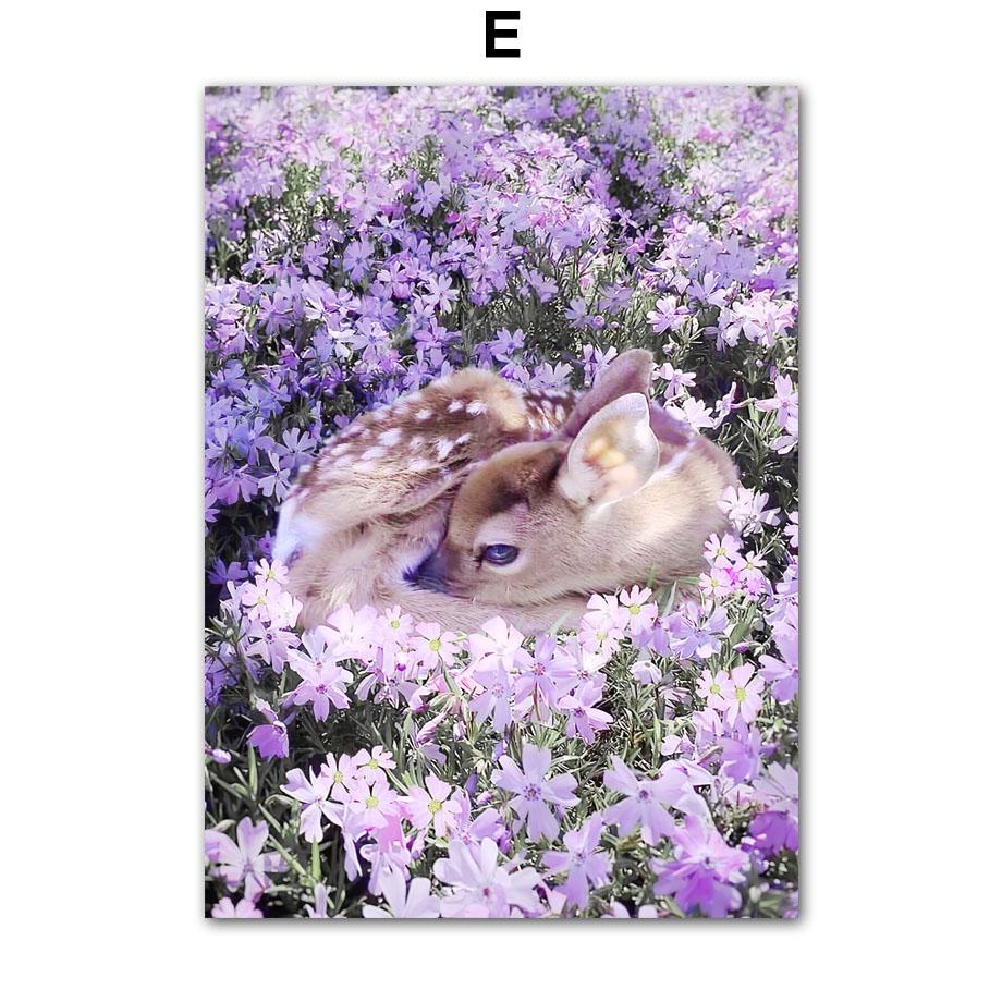 Настенная картина на холсте, фиолетовое лавандовое поле, тростниковый дом для девочек, велосипед, украшение для гостиной, постеры и принты, настенные панно для дома