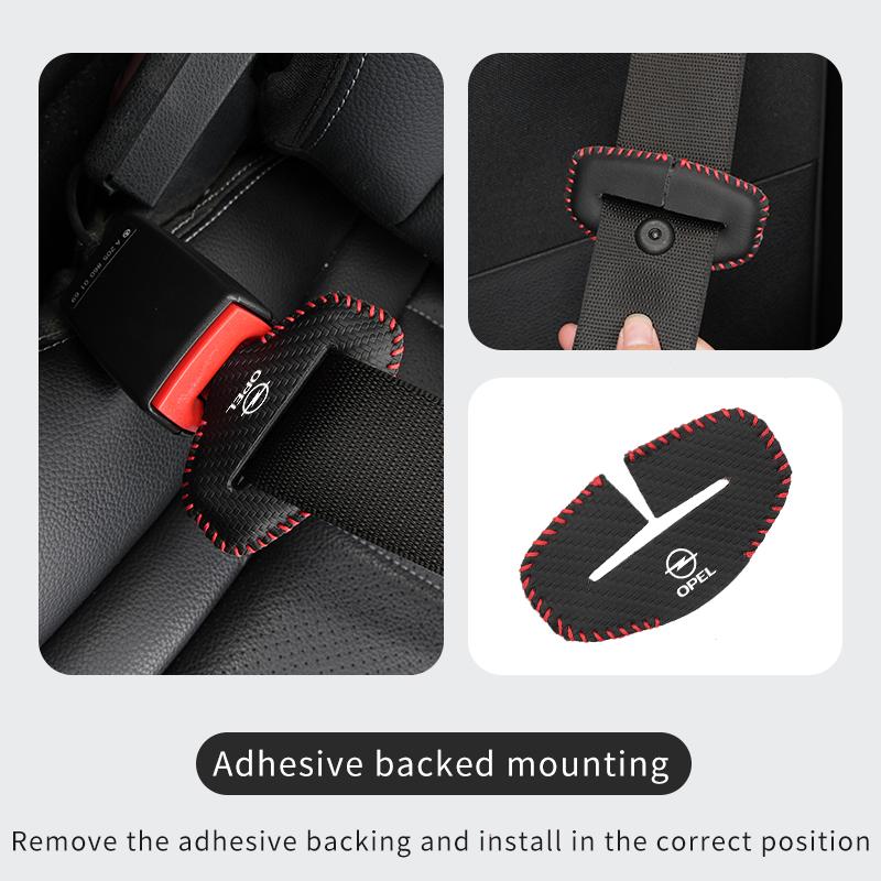 Car Accessories Seat Belt Buckle Anti-scratch Protector Cover For Opel Corsa Astra Insignia Vectra Zafira Meriva Mokka Grandland EZ8
