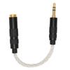 4.4mm Balanced Female To 3.5mm Stereo Male Adapter Cable Gold Plated Connectors Portable Headphone