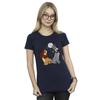 Disney Womens/Ladies Lady And The Tramp Moon Cotton T-Shirt