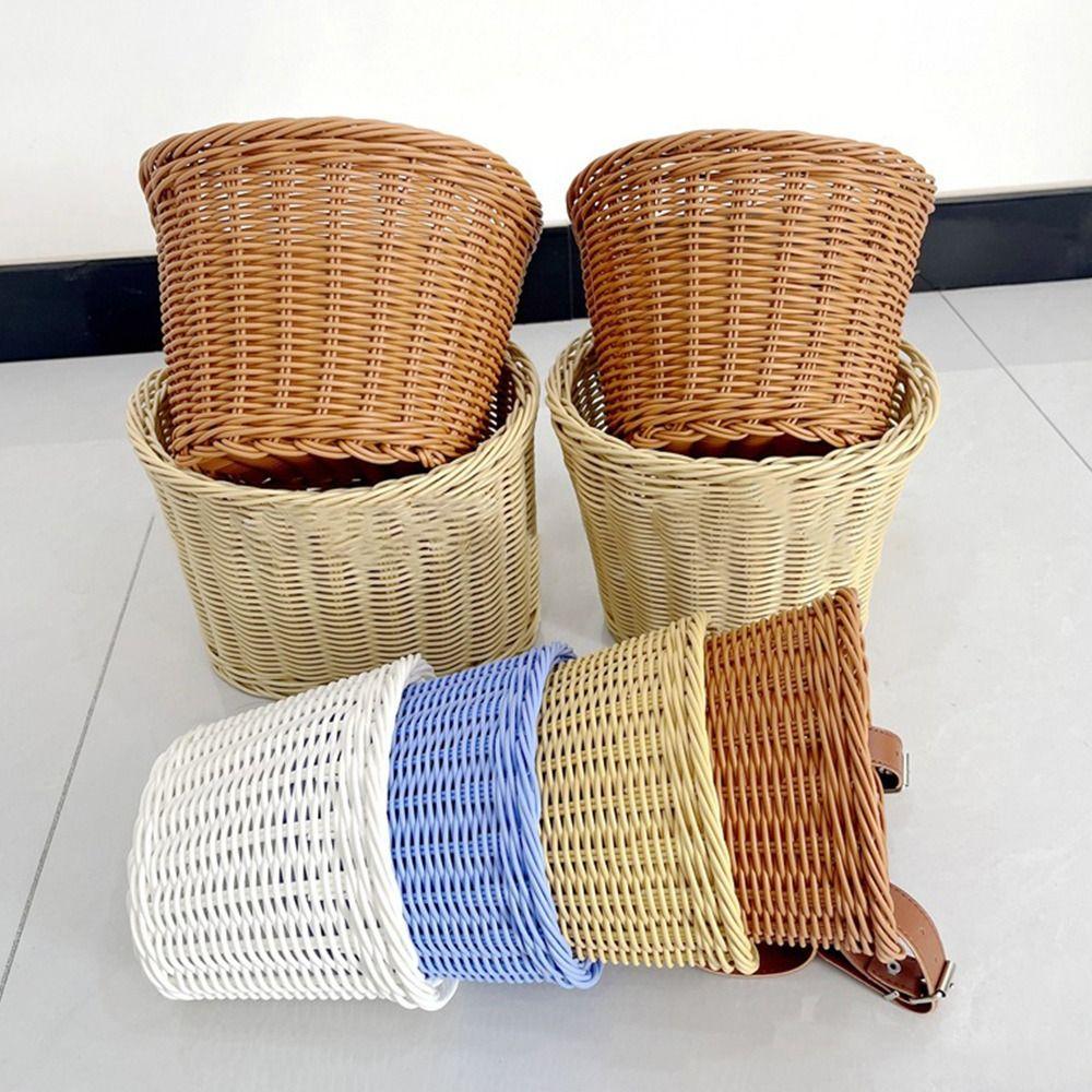 Plastic Front Riding Basket 7 Styles Children's Bicycle Scooter Basket