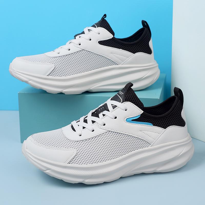 Mesh Shoes Hollowed Out Breathable Large Size Men's Shoes Light Casual Sports Shoes Non-slip Wear-resistant Running Shoes