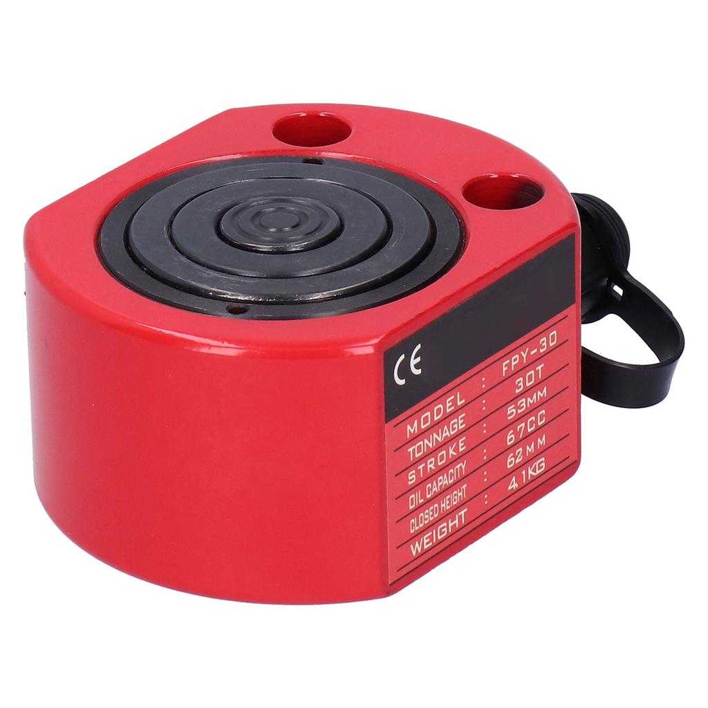 Гидравлический цилиндр тонкого типа 30T с отдельным полым отверстием, промышленные принадлежности FPY?30