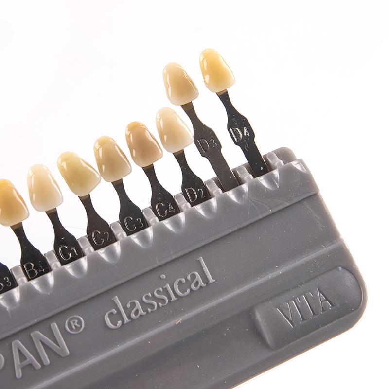 Tooth Whitening Products Guide Tooth Model Colorimetric Plate Tooth Shape Design Dental Color Scale