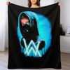 SHOW TIME OF ALAN Throw Blanket Lightweight Cozy Blanket for Bed Sofa