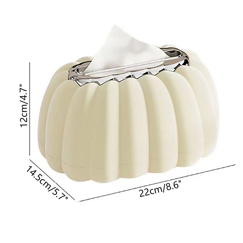 Бытовая коробка для салфеток Spring с гладкой вытяжкой в форме ракушки, современный держатель для салфеток, подходящий для украшения гостиной