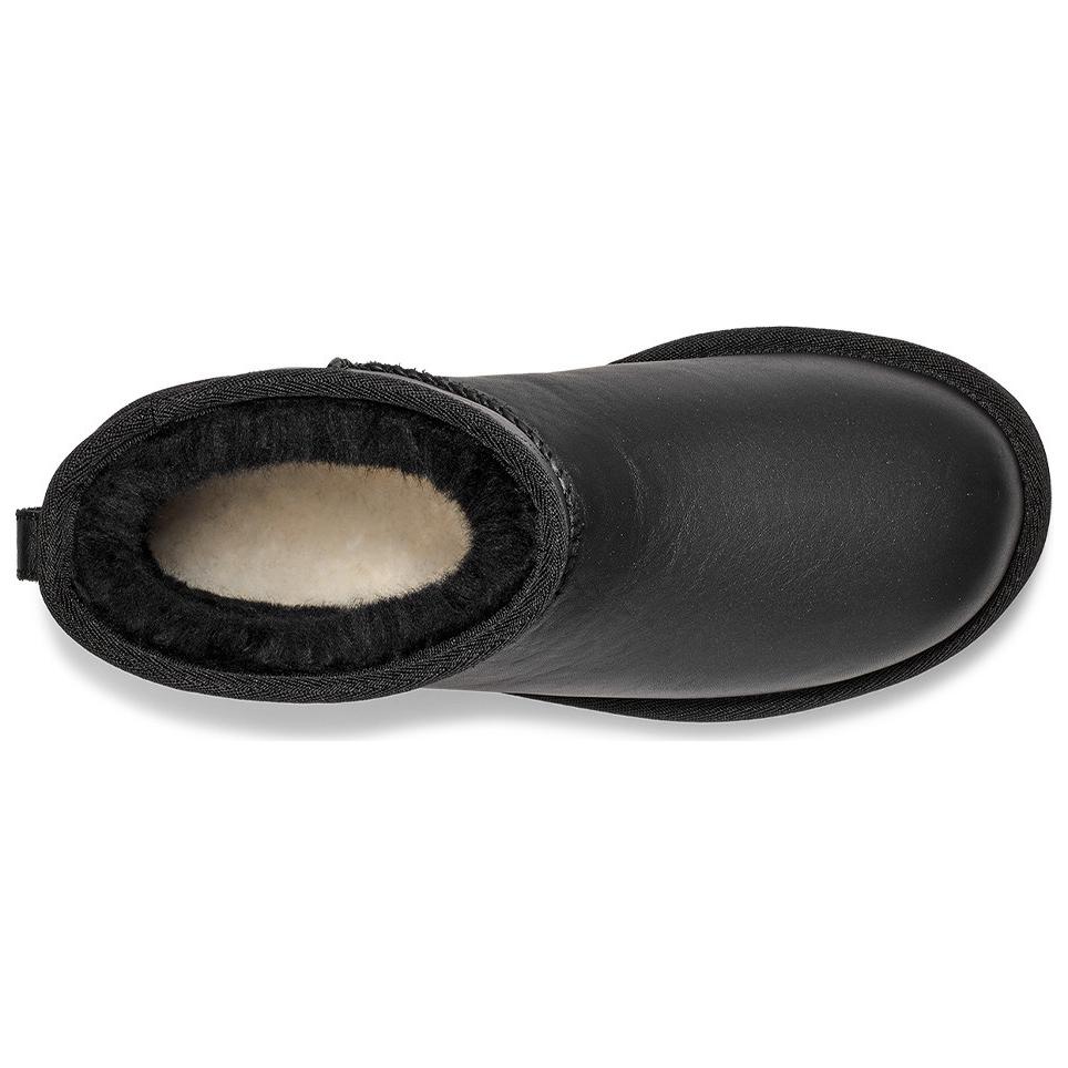 UGG Модные удобные короткие зимние сапоги женские сапоги черные 1167313-BLK