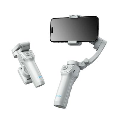 Стабилизатор подвеса с заполняющей подсветкой для смартфона, 3-осевой ручной стабилизатор с защитой от сотрясений и складной штатив для iPhone Android
