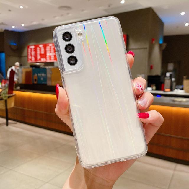 Для Xiaomi Redmi Note 10 Pro чехол с градиентным лазером Love Heart Funda для Redmi Note 11 10 8 9 7 Pro 9S 10S 9T для Poco X3 M3 M4 Pro