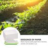 100 шт. гидропонная бумага для прорастания, увлажняющая бумага для посадки без запаха, вырезанная по размеру, бумага для посадки растений