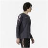 Mizuno 32MAA630 Training Long Sleeve Ombre Size L MC-LINE Wear, T-Shirt, Moisture-Wicking, Quick-Drying, Blue-Gray,