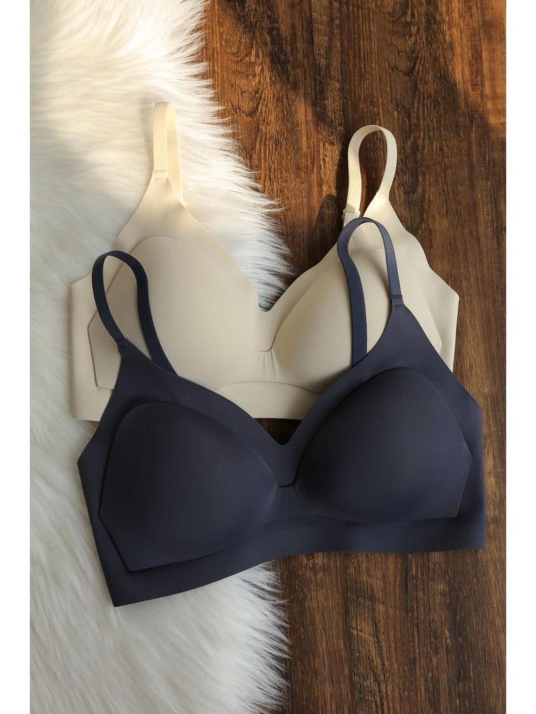Comfortable Seamless Wireless Bra for Small Chest - Smooth One-Piece Design