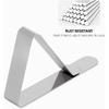 42Pcs Tablecloth Clips, Stainless Steel Table Cloth Cover Clamps, Picnic Table Cloth Holder Clips for Outdoor Tablecloths Picnic Restaurant Weddings