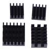 4Pcs For Raspberry Pi 4B Aluminum Heatsink Radiator Cooler Kit For Raspberry Pi