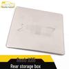 BAIC X25 Rear Seat and Armrest Storage Box Stainless Steel Panel