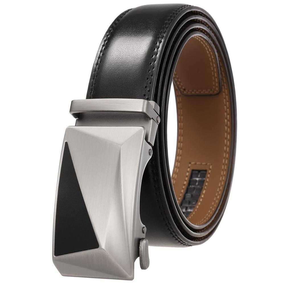 Ремень мужской, ремень с автоматической пряжкой, мужской ремень повседневный ремень Ly36-24983-1