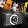 Цифровая камера с двумя объективами, IPS-дисплеем, автофокусом, зумом, защитой от сотрясений, перезаряжаемой беспроводной камерой для селфи с возможностью обмена данными по Wi-Fi