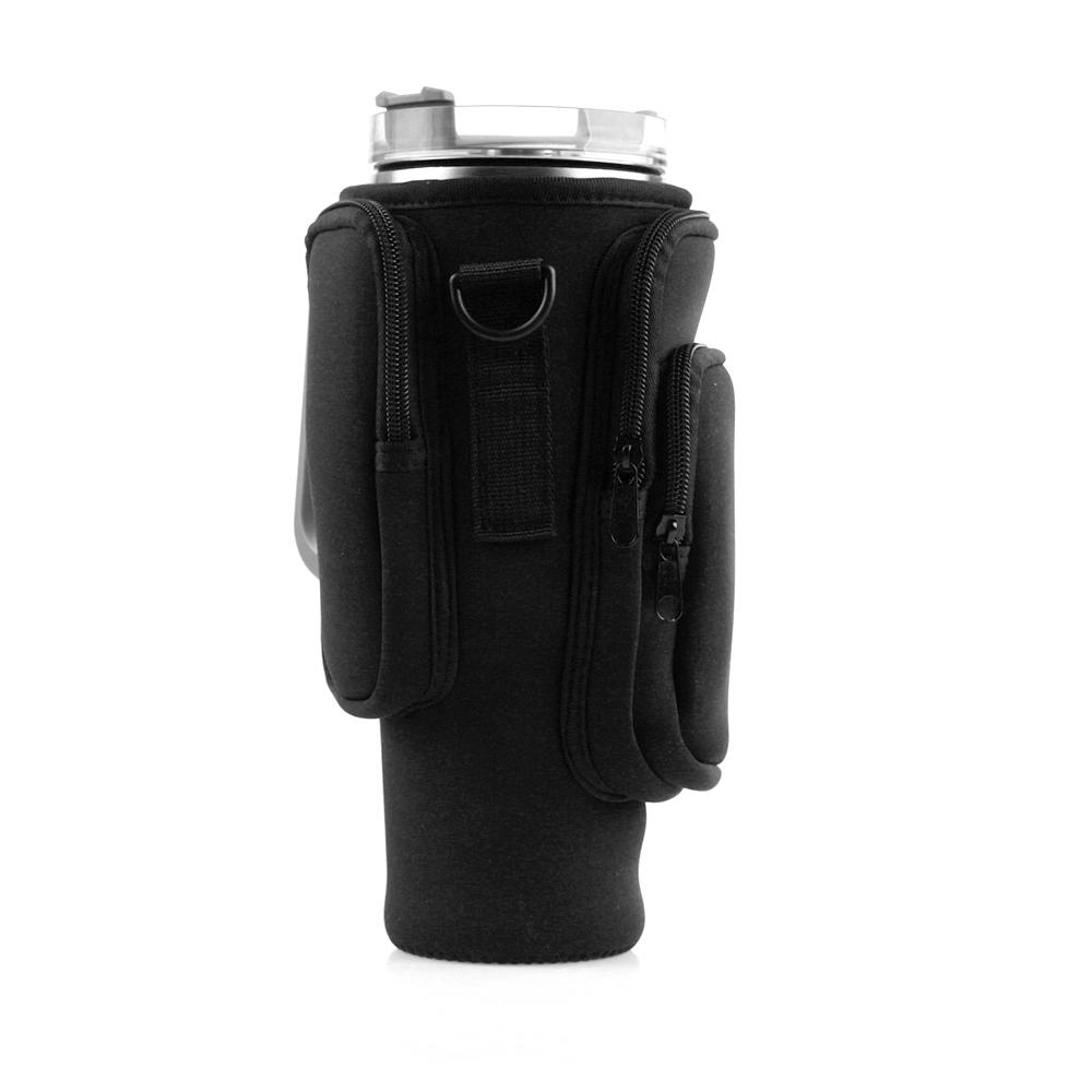 1pc Crossbody Bag Insulated Water Bottle Cover Sleeve for Cup Anti-fall 30oz/40oz Tumbler Protective Carrier Pouch Strap