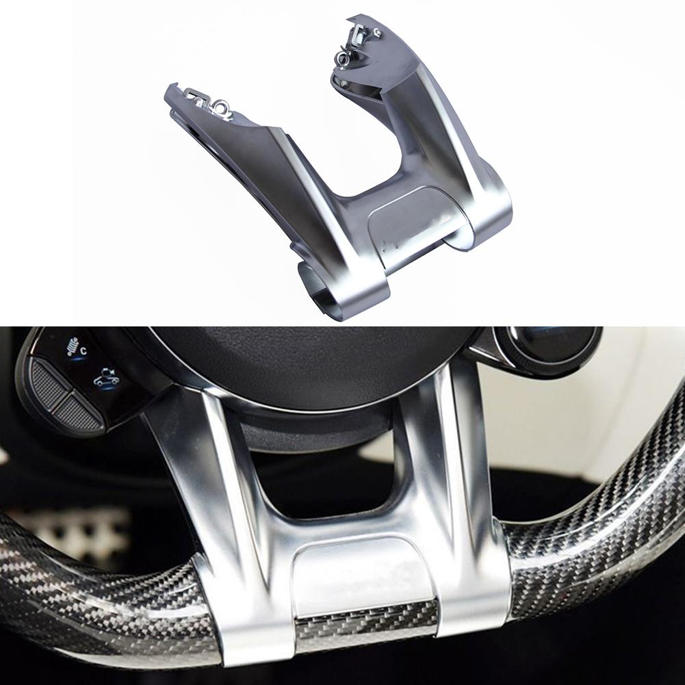 Автомобильное рулевое колесо, нижняя накладка, украшение, углеродное волокно, ABS, 3-спицевая замена для Mercedes-Benz CAE Class