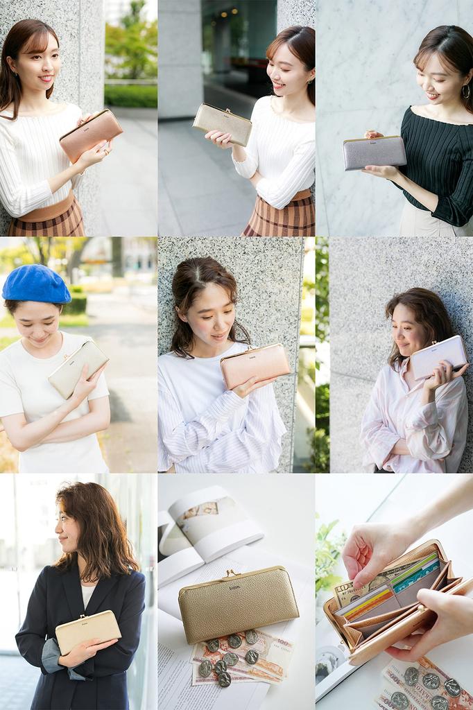 Длинный кошелек Lujan с застежкой из натуральной кожи розового цвета Lujan. Женский LU-92540-PK