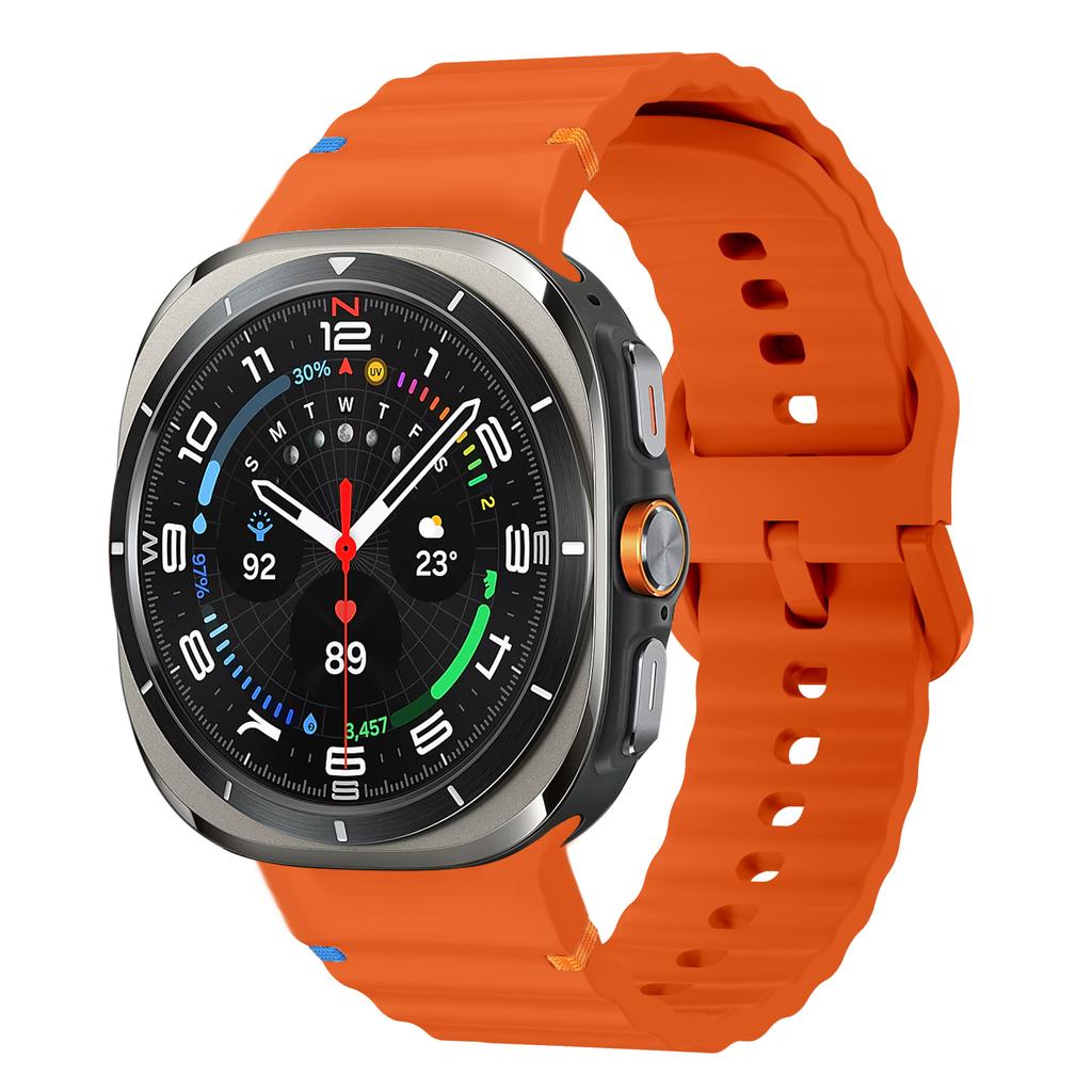 Band for Samsung Galaxy Watch 8 Strap Silicone Bracelet correa Galaxy Watch ultra 47mm 7 6/6 Classic/5 pro/4 44mm 40mm 43mm 46mm