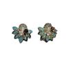 Elegant Vintage Retro Backflow Earrings: Haute Couture Runway Style