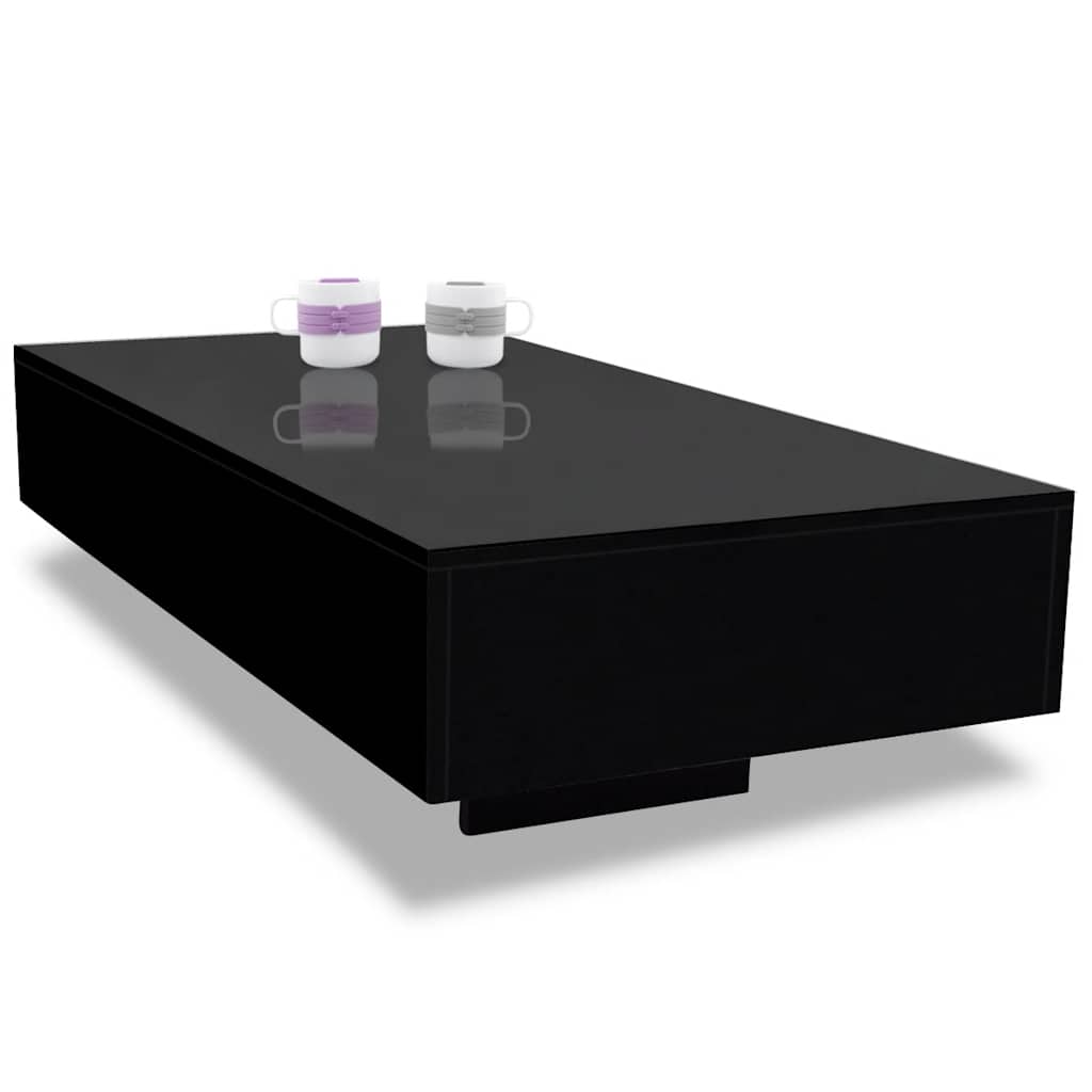 Glossy Black Coffee Table
