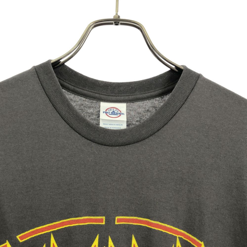 DELTA PRO WEIGHT DEF LEPPARD ROCK BRIGADE TOUR 2018 Принт Футболка с коротким рукавом Мужская Б/у