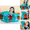 Cute Round Shark Stuffed Animal Offering Cuddly Huggable Comfort For Kids